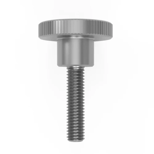 M3 x 10mm Knurled Thumb Screw, DIN 464, A1 Stainless Steel