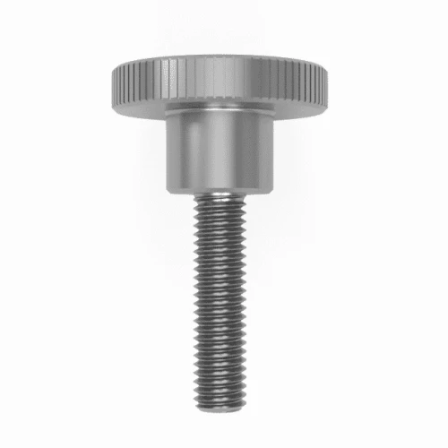 M4 x 10mm Knurled Thumb Screw DIN 464 A1 Stainless Steel