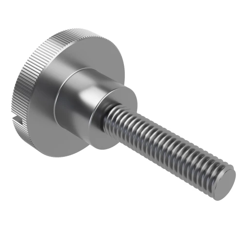 M5 x 10mm Slotted Thumb Screw, DIN 465, A1 Stainless Steel
