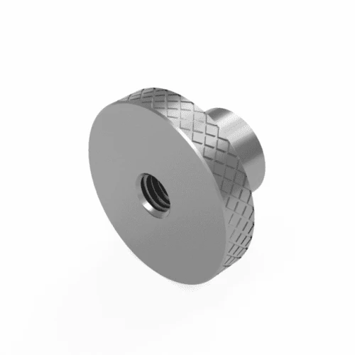 M2.5 Knurled Thumb Nut DIN 466 A1 Stainless Steel