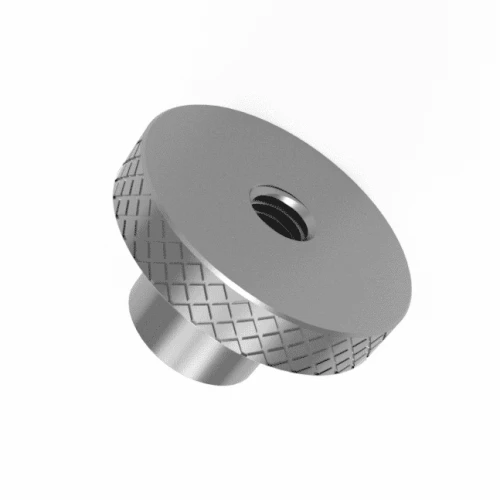 M4 Knurled Thumb Nut DIN 466 A1 Stainless Steel