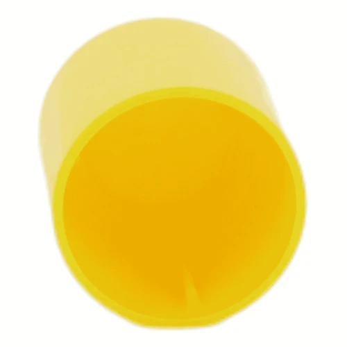 12.5mm Pull Tab Cap (Centre Pull) - For 11-12.9mm External Diameter | Yellow EVA