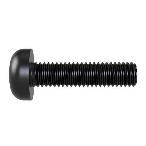 M3 x 12mm Torx Pan Head Machine Screw (DIN 7985T) | Black Zinc Plated Steel