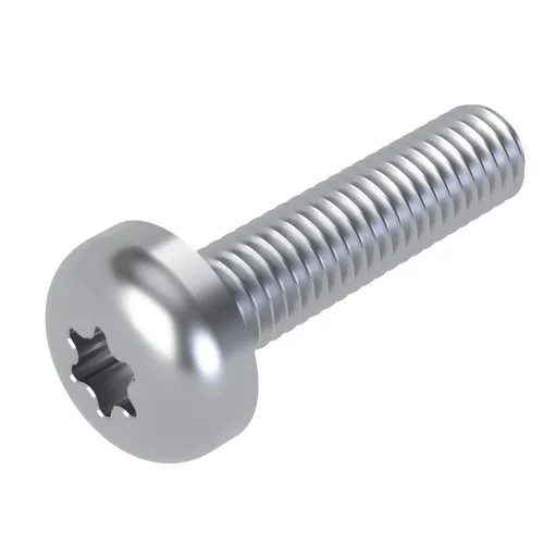 M3 x 12mm Torx Pan Head Machine Screw (DIN 7985T) | BZP Steel