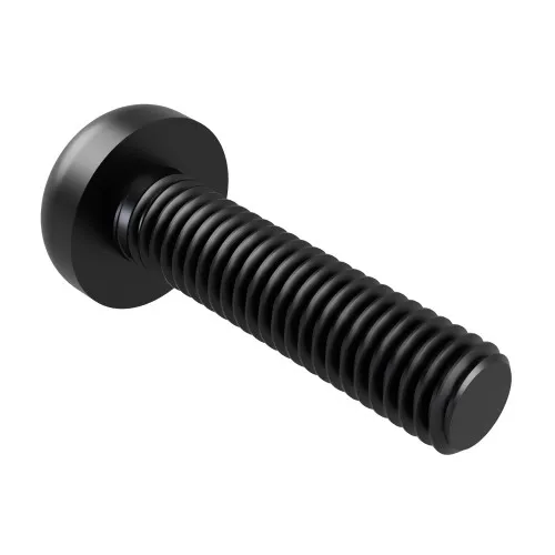 M4 x 12mm Torx Pan Head Machine Screw (DIN 7985T) | Black Zinc Plated Steel