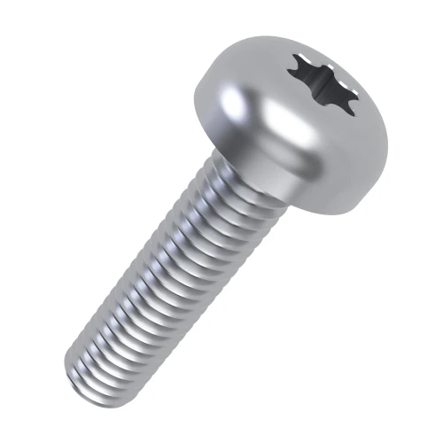 M4 x 30mm Torx Pan Head Machine Screw DIN 7985T - BZP | Vital Parts