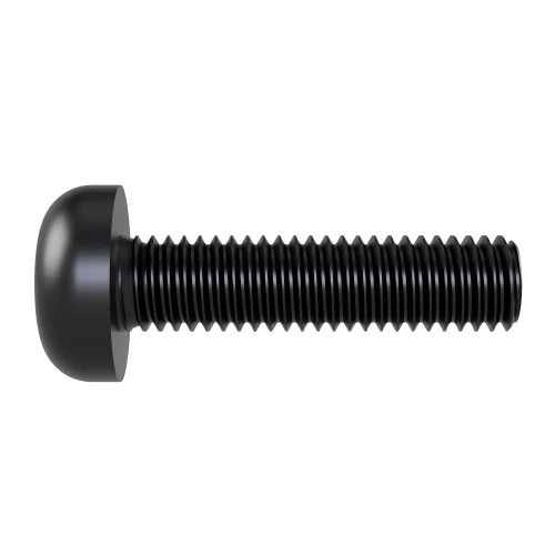 M5 x 12mm Torx Pan Head Machine Screw DIN 7985T - Black Zinc | Vital Parts