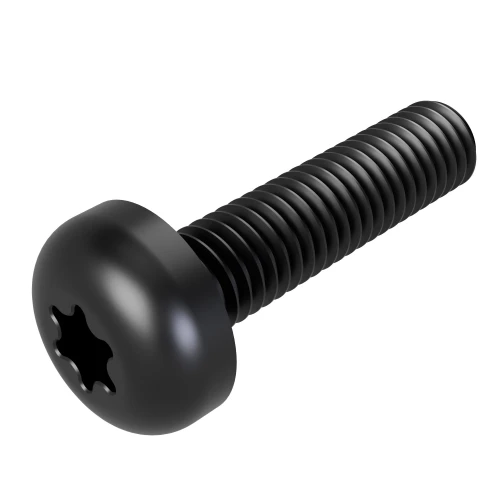 M5 x 30mm Torx Pan Head Machine Screw DIN 7985T - Black Zinc | Vital Parts