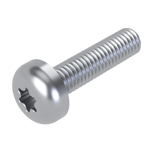 M6 x 20mm Torx Pan Head Machine Screw DIN 7985T - BZP | Vital Parts