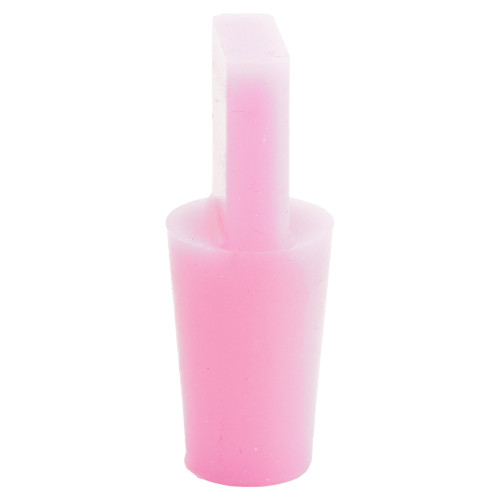 12.7-41.3mm Pink Silicone Tapered Plug (With Handle) 41.3mm Length | Silicone