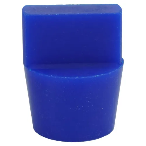 30.2-44.4mm Blue Silicone Tapered Plug (With Handle) 44.4mm Length | Silicone