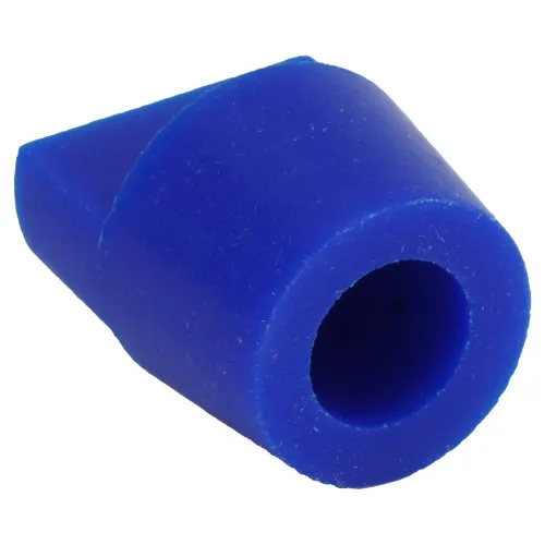 30.2-44.4mm Blue Silicone Tapered Plug (With Handle) 44.4mm Length | Silicone
