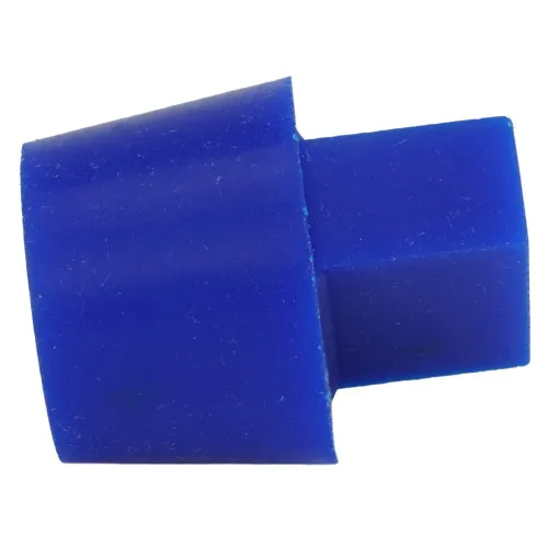 30.2-44.4mm Blue Silicone Tapered Plug (With Handle) 44.4mm Length | Silicone