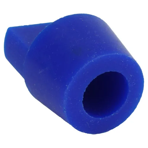 30.2-44.4mm Blue Silicone Tapered Plug (With Handle) 44.4mm Length | Silicone
