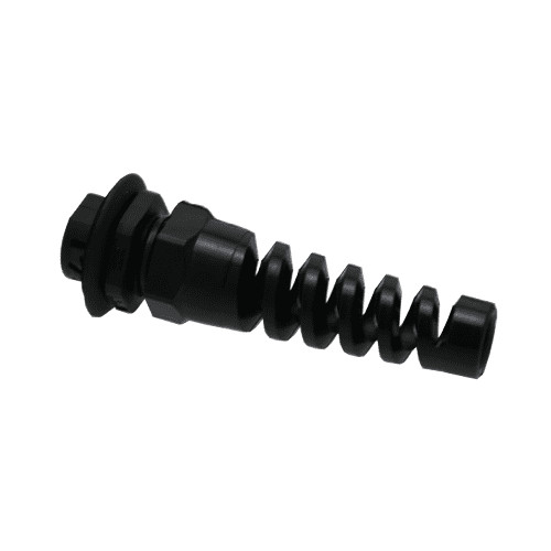Spiral Cable Glands for Strain Relief Bends