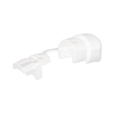 White Right Angle Strain Relief Bushings
