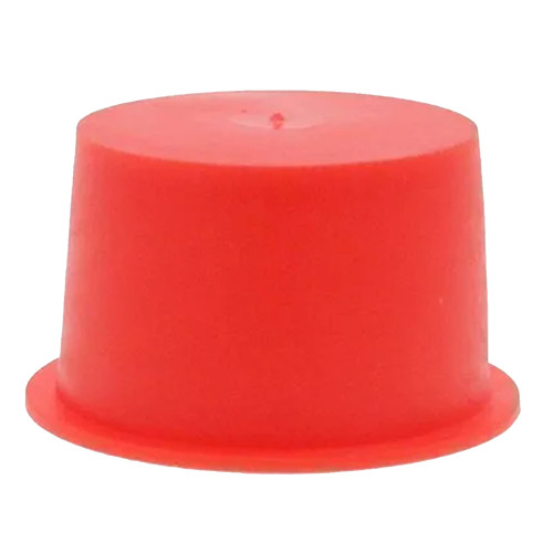 14.7mm-17mm Tapered Cap Or Plug (Reversible) 12.7mm Red LDPE