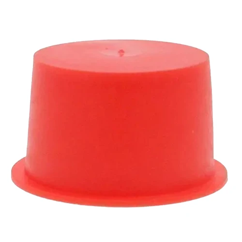 Tapered Plug Caps, 14.7mm to 17.0mm Red LDPE