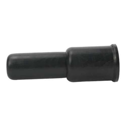 M12 (65mm Height) Telescopic Thread Protection Nut & Washer Cap (DIN 125) - For 26.1mm Washer | Black LDPE