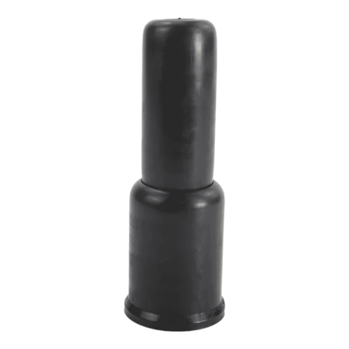 M24 (103mm Height) Telescopic Thread Protection Nut & Washer Cap (DIN 125) - For 47.2mm Washer | Black LDPE