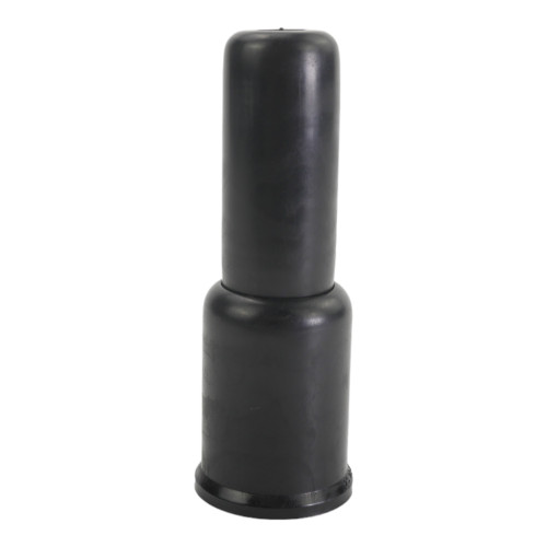 M60 (125mm Height) Telescopic Thread Protection Nut & Washer Cap (DIN 125) - For 119mm Washer | Black LDPE