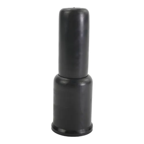 M60 (125mm Height) Telescopic Thread Protection Nut & Washer Cap (DIN 125) - For 119mm Washer | Black LDPE
