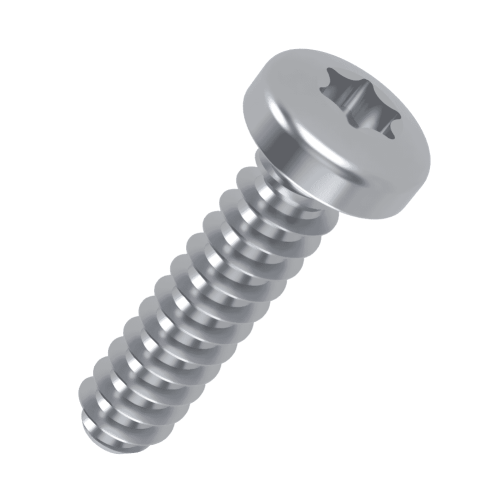 2.5mm x 5mm - Torx Pan PT30 Screws for Soft Plastics- Zinc Plated | Vital Parts
