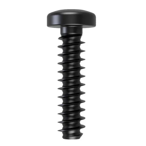 5mm x 12mm Torx Pan Head Screw for Soft Plastics (PT30) | Black Zinc Steel