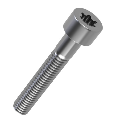 M3 x 25mm TX10 Torx Cap Screw (ISO 14579) | A2 Stainless Steel