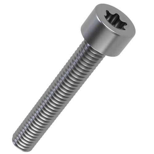 M3 x 5mm TX10 Torx Cap Screw (ISO 14579) | A2 Stainless Steel