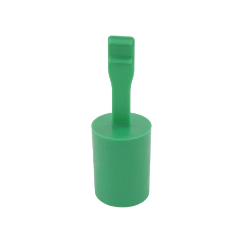 6.9mm Pull Tab Cap (Centre Pull) - For 7-8.8mm External Diameter | Green Bio EVA