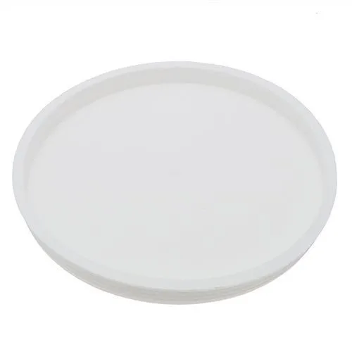 4in White Round Tube Plug (9mm Length) | LDPE