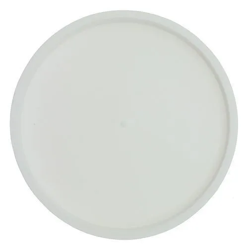 4in White Round Tube Plug (9mm Length) | LDPE