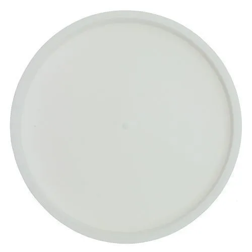 10in White Round Tube Plug (19mm Length) | LDPE