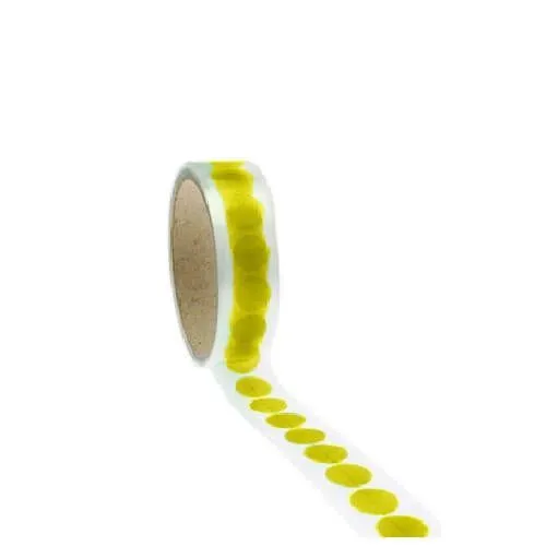 14mm High Temperature Polyimide Masking Discs - 2500pk | Amber