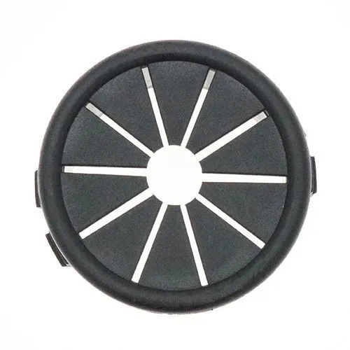 15.9mm Black Universal Bushing - 1.6mm Panel (11.1mm Cable) | Nylon