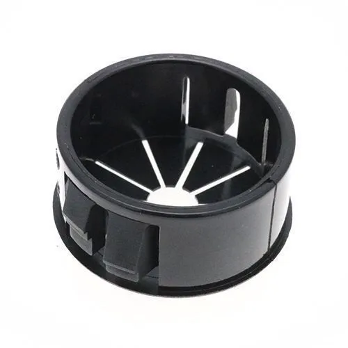 15.9mm Black Universal Bushing - 1.6mm Panel (11.1mm Cable) | Nylon