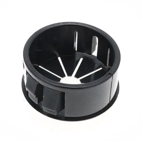 15.9mm Black Universal Bushing - 3.2mm Panel (11.1mm Cable) | Nylon