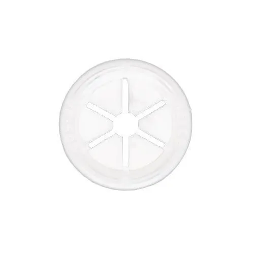 15.9mm White Universal Bushing - 3.2mm Panel (11.1mm Cable) | Nylon
