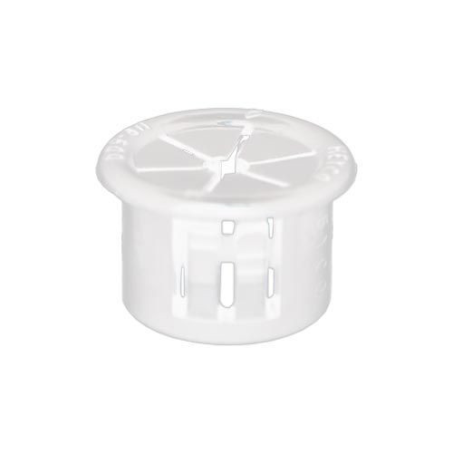 20.6mm White Universal Bushing - 3.2mm Panel (12.7mm Cable) | Nylon