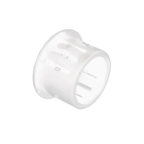 20.6mm White Universal Bushing - 3.2mm Panel (12.7mm Cable) | Nylon