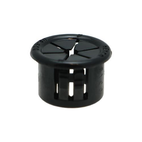27.8mm Black Universal Bushing - 1.6mm Panel (20.6mm Cable) | Nylon