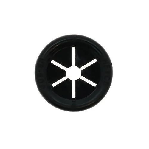 27.8mm Black Universal Bushing - 1.6mm Panel (20.6mm Cable) | Nylon