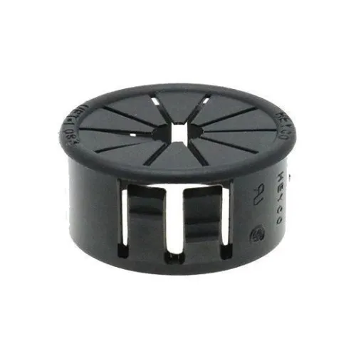 27.8mm Black Universal Bushing - 3.2mm Panel (20.6mm Cable) | Nylon