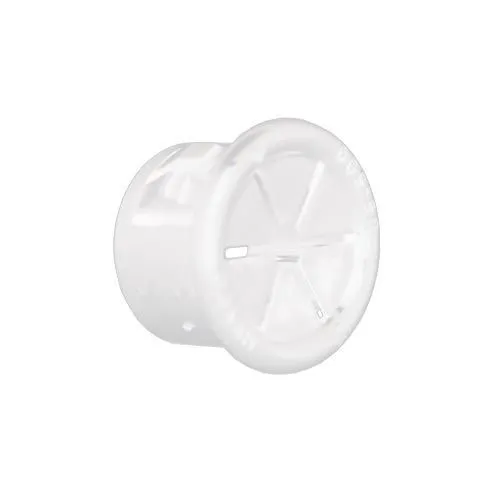 27.8mm White Universal Bushing - 3.2mm Panel (20.6mm Cable) | Nylon