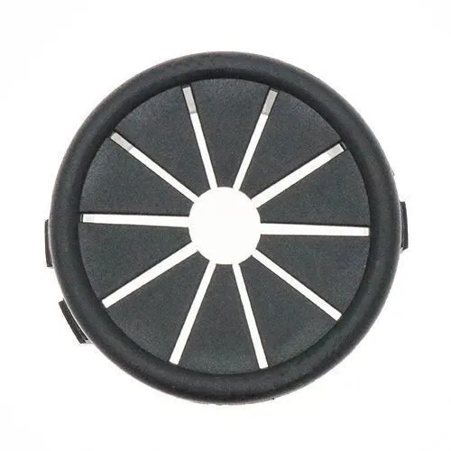 31.8mm Black Universal Bushing - 3.2mm Panel (20.6mm Cable) | Nylon
