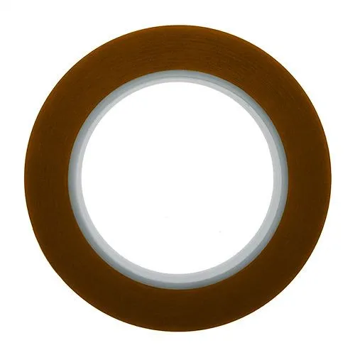 10mm Anti Static Tape - Amber Polyimide (60 Microns) 33mm