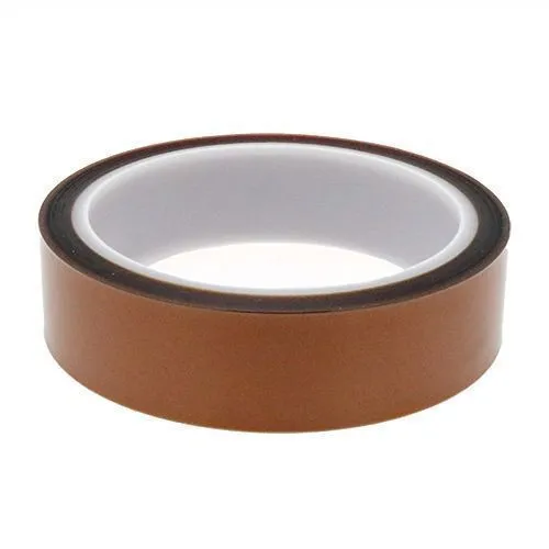 25.4mm Anti Static Tape - Amber Polyimide (60 Microns) 33mm