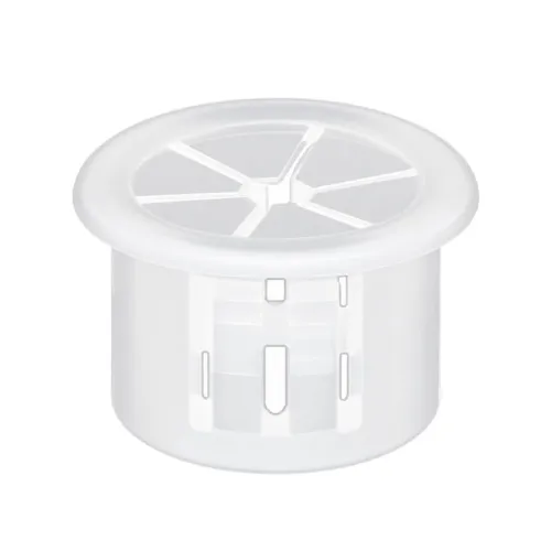 38.1mm White Universal Bushing - 3.2mm Panel (26.9mm Cable) | Nylon