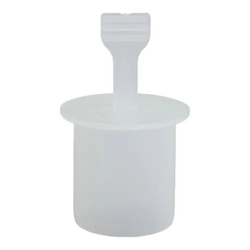 15.8mm Round Pull Tab Plug (28.6mm Length) | Natural Recycled LDPE
